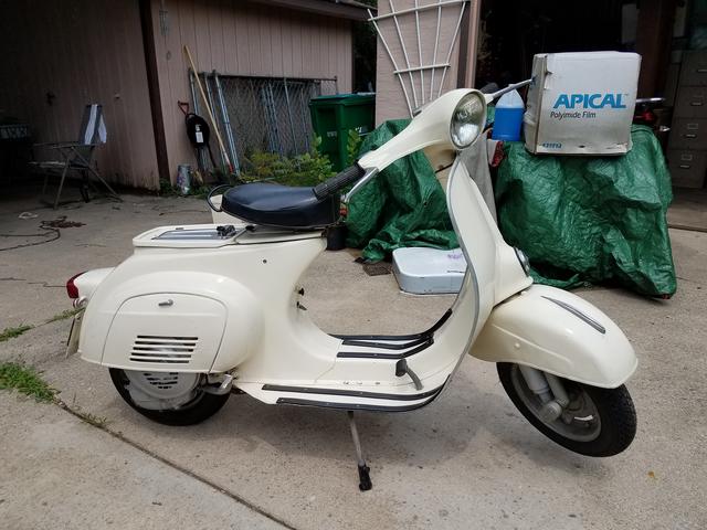 what is the last year that vespa imported a 2 stroke model to the us