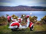 1961 Vespa VBB Standard 150 Candy Red white Mark Y